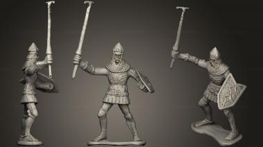 Military figurines Miniatures 5 3d model